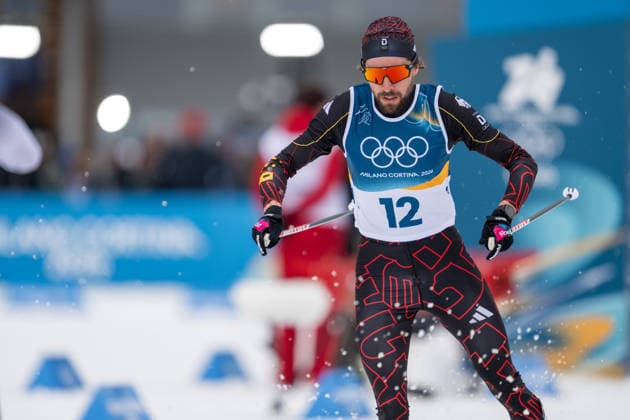 OLYMPICS - Winter Olympic Games, Olympische Spiele, Olympia, OS Milano Cortina 2026 TESERO,ITALY,11.FEB.26 - OLYMPICS, NORDIC SKIING, NORDIC COMBINED, CROSS COUNTRY - Winter Olympic Games Milano Cortina 2026, 10km Gundersen, men. Image shows Johannes Rydzek (GER).  GEPAxpictures xOliverxLerch