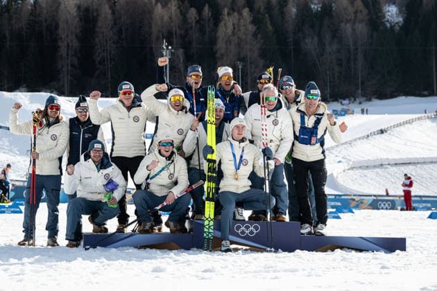 Jens Luraas Oftebro ( Norwegen ) Teamfoto, Nordic Combined Individual Men, Milano Cortina 2026 Olympic Games, Olympische Spiele, Olympia, OS 11-02-2026 *** Jens Luraas Oftebro Norway team photo, Nordic Combined Individual Men, Milano Cortina 2026 Olympic Games 11 02 2026 Copyright: HMBxMedia MarcxNiemeyer