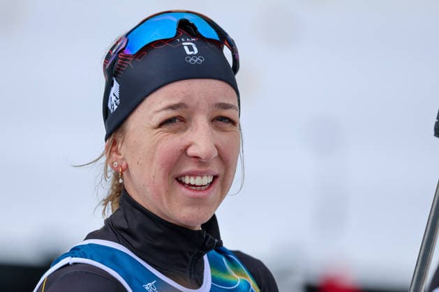 Antholz, Italien 18. Februar 2026: Biathlon 15km Einzel Frauen - Olympia 2026 Im Bild: Franziska Preuss (GER) Anterselva Biathlon Arena *** Antholz, Italy February 18, 2026 Biathlon 15km Individual Women Olympic Games 2026 In the picture Franziska Preuss GER Anterselva Biathlon Arena Copyright: xFotostandx xHettichx