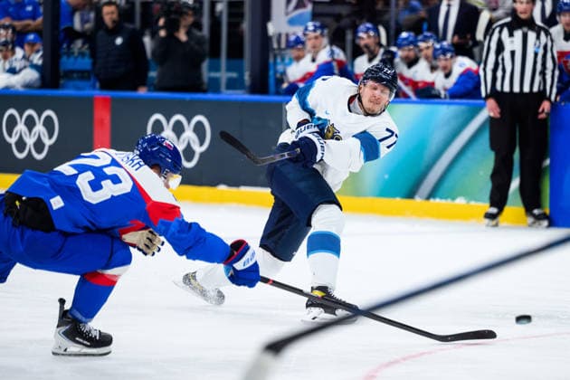 260211 Niko Mikkola of Finland in the men s Ice hockey, Eishockey game between Slovakia and Finland during day 5 of the 2026 Winter Olympics on February 11, 2026 in Milan. Photo: Carl Sandin BILDBYRAN kod CS CS0869 ishockey ice hockey Olympic Games, Olympische Spiele, Olympia, OS olympics winter olympics os ol olympiska spel vinter-os olympiske leker milano cortina 2026 milan cortina 2026 milano cortina 2026 olympic games milano cortina 2026 winter olympic games milano cortina-os milano cortina-ol vinter-ol 5 bbeng slovakia slovakien finland *** 260211 Niko Mikkola of Finland in the men s ice hockey game between Slovakia and Finland during day 5 of the 2026 Winter Olympics on February 11, 2026 in Milan Photo Carl Sandin BILDBYRAN kod CS CS0869 ishockey ice hockey olympic games olympics winter olympics os ol olympiska spel vinter os olympiske leker milano cortina 2026 milan cortina 2026 milano cortina 2026 olympic games milano cortina 2026 winter olympic games milano cortina os milano cortina ol vinter ol 5 bbeng slovakia slovakien finland  Copyright: CARLxSANDIN BB260211CS046