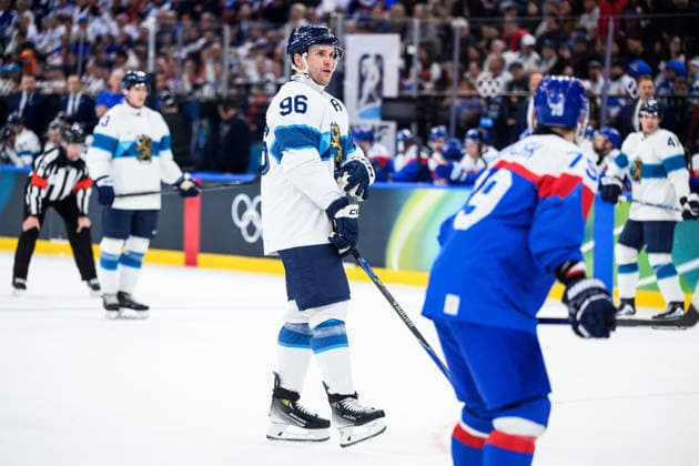 260211 Mikko Rantanen of Finland in the men s Ice hockey, Eishockey game between Slovakia and Finland during day 5 of the 2026 Winter Olympics on February 11, 2026 in Milan. Photo: Carl Sandin BILDBYRAN kod CS CS0869 ishockey ice hockey Olympic Games, Olympische Spiele, Olympia, OS olympics winter olympics os ol olympiska spel vinter-os olympiske leker milano cortina 2026 milan cortina 2026 milano cortina 2026 olympic games milano cortina 2026 winter olympic games milano cortina-os milano cortina-ol vinter-ol 5 bbeng slovakia slovakien finland *** 260211 Mikko Rantanen of Finland in the men s ice hockey game between Slovakia and Finland during day 5 of the 2026 Winter Olympics on February 11, 2026 in Milan Photo Carl Sandin BILDBYRAN kod CS CS0869 ishockey ice hockey olympic games olympics winter olympics os ol olympiska spel vinter os olympiske leker milano cortina 2026 milan cortina 2026 milano cortina 2026 olympic games milano cortina 2026 winter olympic games milano cortina os milano cortina ol vinter ol 5 bbeng slovakia slovakien finland  Copyright: CARLxSANDIN BB260211CS058