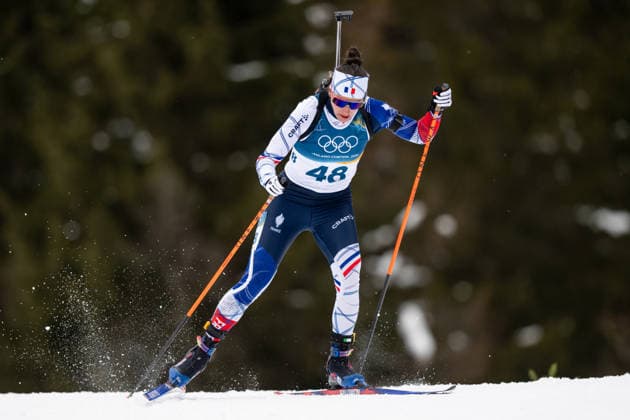 XXV Winter Olympic Games, Olympische Spiele, Olympia, OS in Anterselva, Italy, on February 11, 2026. Biathlon Women s 15km Individual race. Julia Simon of France competes in the race. (CTKxPhoto OndrejxDeml) CTKPhotoP2026021107774  CTKPhotoP2026021107774