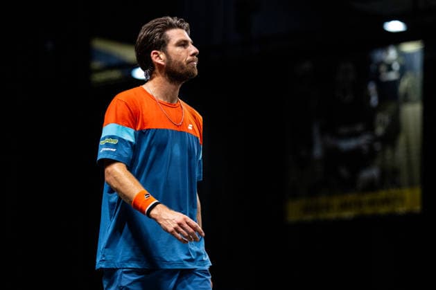 ROTTERDAM, NETHERLANDS - FEBRUARY 11: Cameron Norrie of Great Britain looks on in his Men s Singles Second Round match against Christopher O Connell of Australia during Day Three of the ABN AMRO Open at the Rotterdam Ahoy on February 11, 2026 in Rotterdam, Netherlands. (Photo by Rene Nijhuis) SPO  Copyright: xRenexNijhuis