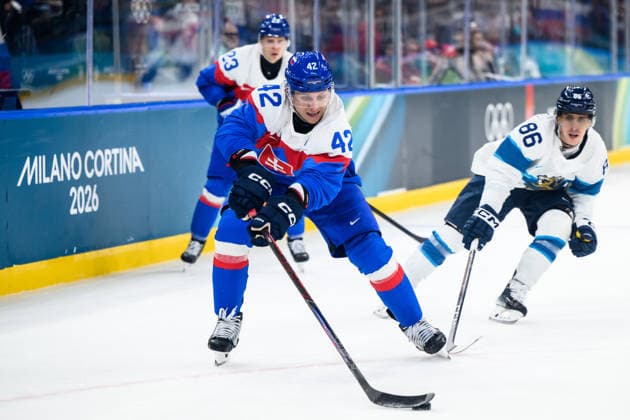 260211 Martin Fehervary of Slovakia and Teuvo Teräväinen of Finland in the men s Ice hockey, Eishockey game between Slovakia and Finland during day 5 of the 2026 Winter Olympics on February 11, 2026 in Milan. Photo: Carl Sandin BILDBYRAN kod CS CS0869 ishockey ice hockey Olympic Games, Olympische Spiele, Olympia, OS olympics winter olympics os ol olympiska spel vinter-os olympiske leker milano cortina 2026 milan cortina 2026 milano cortina 2026 olympic games milano cortina 2026 winter olympic games milano cortina-os milano cortina-ol vinter-ol 5 bbeng slovakia slovakien finland *** 260211 Martin Fehervary of Slovakia and Teuvo Teräväinen of Finland in the men s ice hockey game between Slovakia and Finland during day 5 of the 2026 Winter Olympics on February 11, 2026 in Milan Photo Carl Sandin BILDBYRAN kod CS CS0869 ishockey ice hockey olympic games olympics winter olympics os ol olympiska spel vinter os olympiske leker milano cortina 2026 milan cortina 2026 milano cortina 2026 olympic games milano cortina 2026 winter olympic games milano cortina os milano cortina ol vinter ol 5 bbeng slovakia slovakien finland  Copyright: CARLxSANDIN BB260211CS081