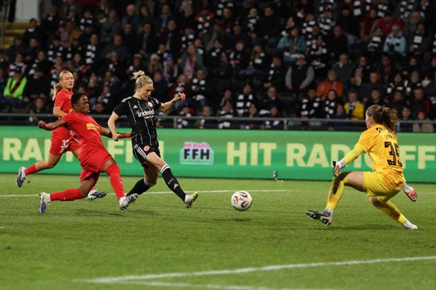 Football, Women, Europa Cup, Eintracht Frankfurt - FC Nordsjaelland
