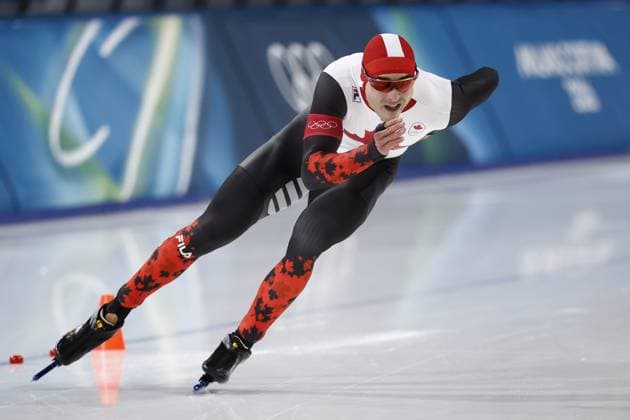MILAN , 11-02-2026 , Milano Speed skating, Eisschnelllauf Stadium , Olympic Winter games, Winterspiele,Spiele, Summer games 2026 - Speed Skating 1000m men , Picture shows David La Rue Olympic Winter Games 2026 - Speed Skating 1000m men  x201495903x Copyright: