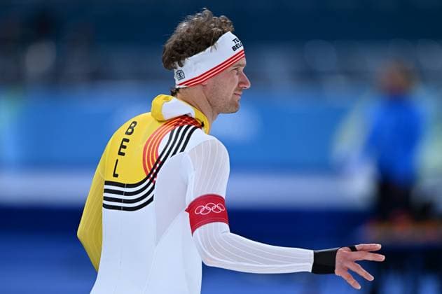 Belgian speed skater Mathias Voste and pictured before the Men 1000m final in the Short Track Speed skating, Eisschnelllauf competition at the Milano Cortina 2026 Olympic Winter games, Winterspiele,Spiele, Summer games on Wednesday 11 February 2026 in Milan, Italy. The XXV Winter Olympics take place from 6 to 22 February 2026 in Italy. JASPERxJACOBS  x162683175x
