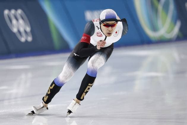 MILAN , 11-02-2026 , Milano Speed skating, Eisschnelllauf Stadium , Olympic Winter games, Winterspiele,Spiele, Summer games 2026 - Speed Skating 1000m men , Picture shows Kazuya Yamada Olympic Winter Games 2026 - Speed Skating 1000m men  x201495942x Copyright: