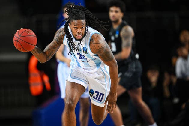 Turk Telekom v Niners Chemnitz ANKARA, TURKIYE - FEBRUARY 11: Kris Bankston of Turk Telekom in action during EuroCup Basketball match between Turk Telekom and Niners Chemnitz in Ankara, Turkiye on February 11, 2026. Akin Celiktas Anadolu Ankara Turkey. Editorial use only. Please get in touch for any other usage.  Copyright: x2026xAnadoluxAkinxCeliktasx