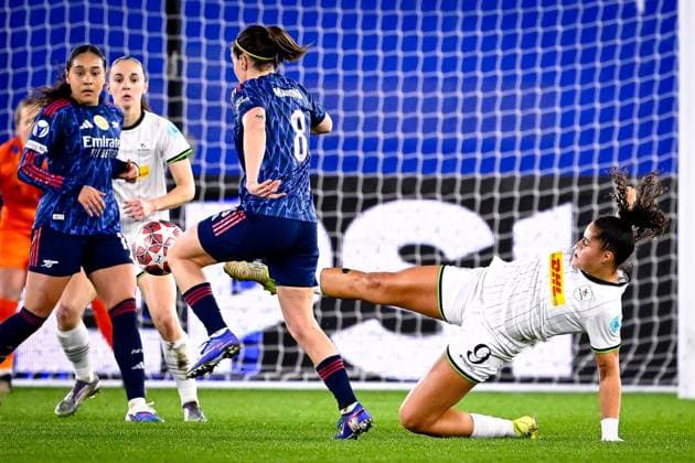 Football, Women, CL, Oud Heverlee Leuven - FC Arsenal