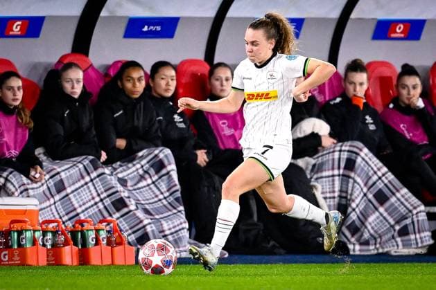 OH Leuven v Arsenal - UEFA Women s Champions League LEUVEN, BELGIUM - FEBRUARY 11 : Bosteels Alixe midfielder of OH Leuven during the UEFA Women s Champions League 2025 26 knockout phase play-off first leg match between OH Leuven Women and Arsenal Women on February 11, 2026 in Leuven, Belgium, 11 02 2026  Copyright: xTomasxSiskx