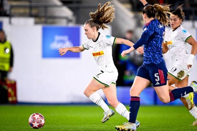 OH Leuven v Arsenal - UEFA Women s Champions League LEUVEN, BELGIUM - FEBRUARY 11 : Bosteels Alixe midfielder of OH Leuven during the UEFA Women s Champions League 2025 26 knockout phase play-off first leg match between OH Leuven Women and Arsenal Women on February 11, 2026 in Leuven, Belgium, 11 02 2026  Copyright: xTomasxSiskx
