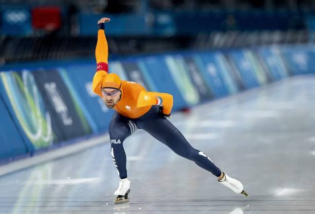 MILAN - Kjeld Nuis during the 1,000 meters of long track Speed skating, Eisschnelllauf at the Milan Speed Skating Stadium at the Milan Winter Olympics. SEM VAN DER WAL ANP xVIxANPxSportx xxANPxIVx 550368948 originalFilename: 550368948.jpg