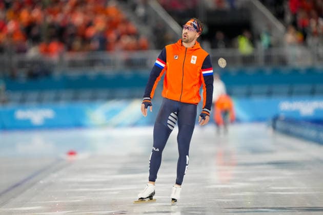 2026-02-11 - Milano Cortina 2026 Winter Olympics 1000m Men MILAN, ITALY - FEBRUARY 11: Kjeld Nuis of the Netherlands during the 1000m Men on day 3 of the Milano Cortina 2026 Winter Olympics at the Milano Speed skating, Eisschnelllauf Arena on February 11, 2026 in Milan, Italy Milan Milano Speed Skating Arena Italy Content not available for redistribution in The Netherlands directly or indirectly through any third parties. Copyright: xAndrexWeeningx