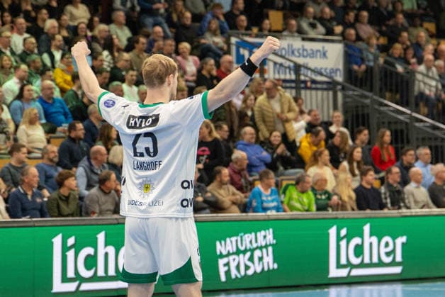 Matthes Langhoff Fuechse Berlin, 25 cheers GER, HSG Wetzlar vs Fuechse Berlin, Handball, 1 Bundesliga Men, Matchday 20, Season 2025 2026, 11 02 2026 GER, HSG Wetzlar vs Fuechse Berlin, Handball, 1 Bundesliga Men, Matchday 20, Season 2025 2026, 11 02 2026 Wetzlar Copyright: xEibner-Pressefoto GerhardxWingenx EP_GWR
