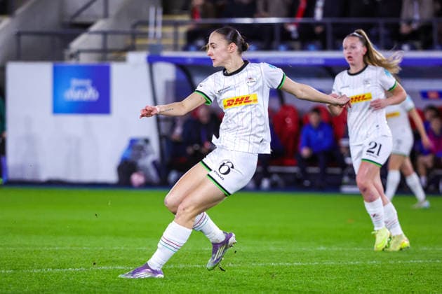 260211 UWCL OH Leuven vs Arsenal Zenia Mertens (6) of OH Leuven pictured during the soccer match between OH Leuven (BEL) and Arsenal (ENG), KO play offs first leg, 2025-2026 season of UEFA Womens Champions League , on Wednesday 11 February 2026 in LEUVEN , Belgium . PHOTO SPORTPIX Sevil Oktem LEUVEN DEN DREEF Vlaams-Brabant Belgium  Copyright: xSportpix.bex xSevilxOktemxSevilxOktemx