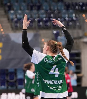 Handball I Women I Season 2025 2026 I 1 HBF I 17 Matchday I VFL Oldenburg Thüringer HC I 11 02 2026 Toni Luisa Reinemann 4, VfL Oldenburg Oldenburg Kleine EWE Arena Niedersachsen Germany Copyright: xLobeca JonasxBoningx