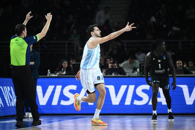 Turk Telekom v Niners Chemnitz - BKT EuroCup ANKARA, TURKIYE - FEBRUARY 11: Berkan Durmaz (3) of Turk Telekom in action during BKT EuroCup Basketball match between Turk Telekom and Niners Chemnitz in Ankara, Turkiye on February 11, 2026. Akin Celiktas Anadolu Ankara Turkey. Editorial use only. Please get in touch for any other usage.  Copyright: x2026xAnadoluxAkinxCeliktasx