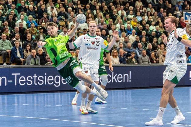 Niklas Theiss HSG Wetzlar, 09 prevails GER, HSG Wetzlar vs Fuechse Berlin, Handball, 1 Bundesliga Men, Matchday 20, Season 2025 2026, 11 02 2026 GER, HSG Wetzlar vs Fuechse Berlin, Handball, 1 Bundesliga Men, Matchday 20, Season 2025 2026, 11 02 2026 Wetzlar Copyright: xEibner-Pressefoto GerhardxWingenx EP_GWR