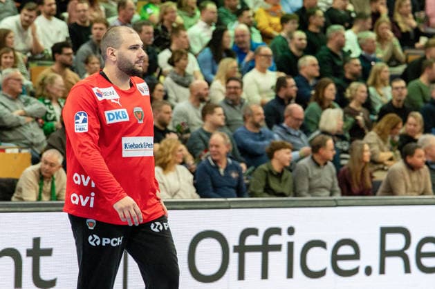 Dejan Milosavljev Fuechse Berlin, 96 satisfied with his performance GER, HSG Wetzlar vs Fuechse Berlin, Handball, 1 Bundesliga Men, Matchday 20, Season 2025 2026, 11 02 2026 GER, HSG Wetzlar vs Fuechse Berlin, Handball, 1 Bundesliga Men, Matchday 20, Season 2025 2026, 11 02 2026 Wetzlar Copyright: xEibner-Pressefoto GerhardxWingenx EP_GWR