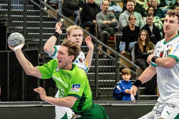 Justin Mueller HSG Wetzlar, 25 puts in a full effort GER, HSG Wetzlar vs Fuechse Berlin, Handball, 1 Bundesliga Men, Matchday 20, Season 2025 2026, 11 02 2026 GER, HSG Wetzlar vs Fuechse Berlin, Handball, 1 Bundesliga Men, Matchday 20, Season 2025 2026, 11 02 2026 Wetzlar Copyright: xEibner-Pressefoto GerhardxWingenx EP_GWR