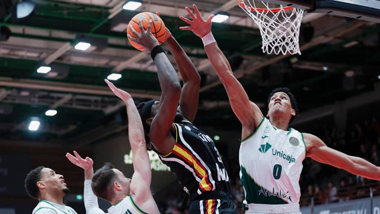 Basketball, CL, Fitness First Würzburg Baskets - Unicaja Malaga