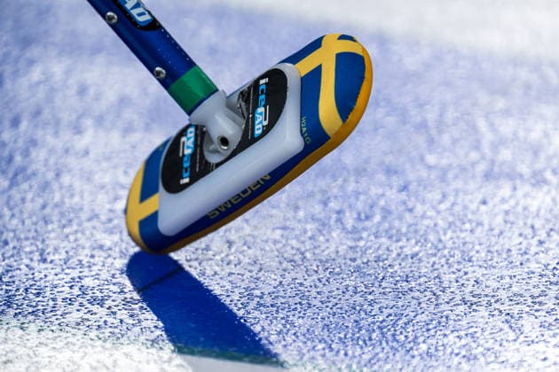 260211 A curling broom during a men s round robin curling match between Sweden and Italy during day 5 of the 2026 Winter Olympics on February 11, 2026 in Cortina. Photo: Jon Olav Nesvold BILDBYRAN COP 217 JE0117 curling Olympic Games, Olympische Spiele, Olympia, OS olympics winter olympics os ol olympiska spel vinter-os olympiske leker milano cortina 2026 milan cortina 2026 milano cortina 2026 olympic games milano cortina 2026 winter olympic games milano cortina-os milano cortina-ol vinter-ol 5 bbeng genre kvast curlingkvast *** 260211 A curling broom during a men s round robin curling match between Sweden and Italy during day 5 of the 2026 Winter Olympics on February 11, 2026 in Cortina Photo Jon Olav Nesvold BILDBYRAN COP 217 JE0117 curling olympic games olympics winter olympics os ol olympiska spel vinter os olympiske leker milano cortina 2026 milan cortina 2026 milano cortina 2026 olympic games milano cortina 2026 winter olympic games milano cortina os milano cortina ol vinter ol 5 bbeng genre broom curling broom  Copyright: JONxOLAVxNESVOLD BB260211JE079