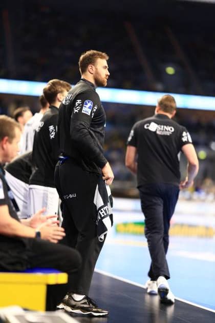 Scene with Andreas Wolff 33 THW Kiel Rhein Neckar Löwen vs THW Kiel Copyright: xspeedshotx