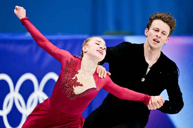 Milla Ruud REITAN & Nikolaj MAJOROV (SWE), during Ice Dance Free Dance, at the Olympic Winter games, Winterspiele,Spiele, Summer games Milano Cortina 2026, at Milano Ice Skating Arena, on February 11, 2026 in Milan, Italy. Noxthirdxpartyxsales  aflo_319386354