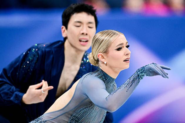 Holly HARRIS & Jason CHAN (AUS), during Ice Dance Free Dance, at the Olympic Winter games, Winterspiele,Spiele, Summer games Milano Cortina 2026, at Milano Ice Skating Arena, on February 11, 2026 in Milan, Italy. Noxthirdxpartyxsales  aflo_319386577