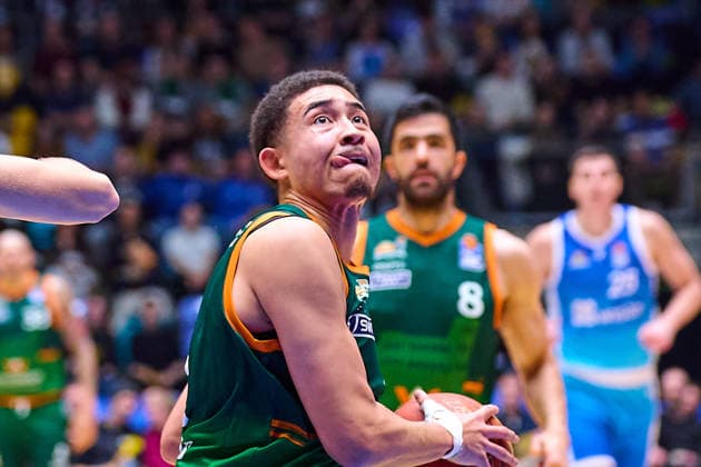 Evans Rapieque Gladiators Trier, 21 GER, Skyliners Frankfurt vs Gladiators Trier, Basketball, 19 Matchday, EasyCredit Bundesliga, Season 2025 2026, 11 02 2026 GER, Skyliners Frankfurt vs Gladiators Trier, Basketball, 19 Matchday, EasyCredit Bundesliga, Season 2025 2026, 11 02 2026 Frankfurt Main Copyright: xEibner-Pressefoto GeraldxOelze-dexStoppanyx EP_ODS