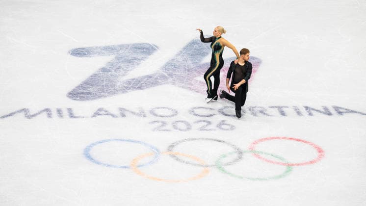 XXV Winter Olympic Games, Olympische Spiele, Olympia, OS in Milan, Italy, on February 11, 2026. Natalie Taschlerova and Filip Taschler of Czech Republic compete during the Ice dancing, Eistanzen free skate in Figure skating, Eiskunstlauf (CTKxPhoto MichalxKamaryt) CTKPhotoP2026021110727  CTKPhotoP2026021110727