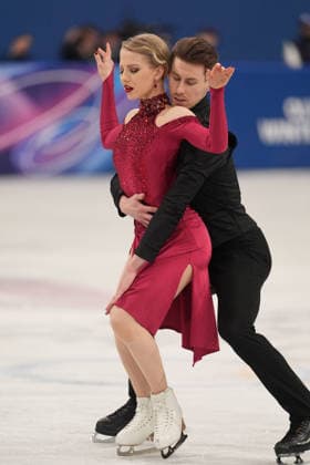 February 11, 2026, Milan, Lombardy, Italy: FinlandÃ¢â‚¬â ¢s JUULIA TURKKILA and MATTHIAS VERSLUIS compete in Figure skating, Eiskunstlauf Ice Dance Wednesday at the Milano Ice Skating Arena during this Mlano Cortina 2026 Olympics. Milan Italy - ZUMAa35_ 20260211_oly_a35_010 Copyright: xDanielxA.xAndersonx