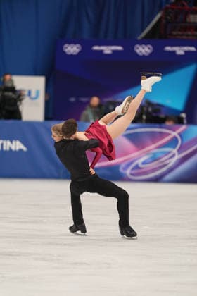 February 11, 2026, Milan, Lombardy, Italy: FinlandÃ¢â‚¬â ¢s JUULIA TURKKILA and MATTHIAS VERSLUIS compete in Figure skating, Eiskunstlauf Ice Dance Wednesday at the Milano Ice Skating Arena during this Mlano Cortina 2026 Olympics. Milan Italy - ZUMAa35_ 20260211_oly_a35_014 Copyright: xDanielxA.xAndersonx
