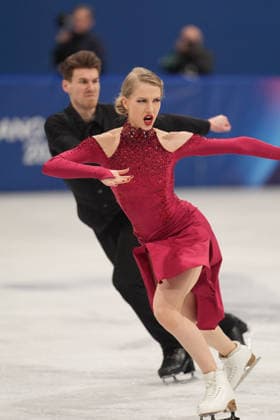 February 11, 2026, Milan, Lombardy, Italy: FinlandÃ¢â‚¬â ¢s JUULIA TURKKILA and MATTHIAS VERSLUIS compete in Figure skating, Eiskunstlauf Ice Dance Wednesday at the Milano Ice Skating Arena during this Mlano Cortina 2026 Olympics. Milan Italy - ZUMAa35_ 20260211_oly_a35_017 Copyright: xDanielxA.xAndersonx