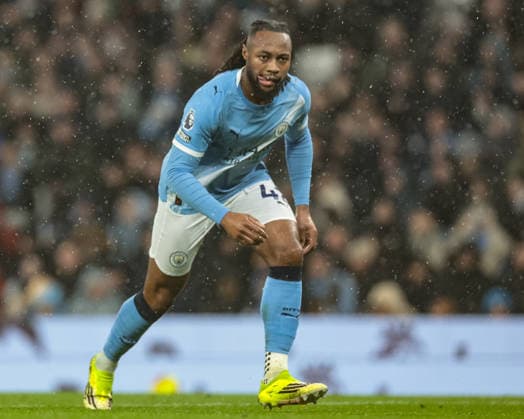 Premier League Manchester City v Fulham Antonie Semenyo of Manchester City during the Premier League match Manchester City vs Fulham at Etihad Stadium, Manchester, United Kingdom on 11 February 2026 (Photo by Mark Cosgrove News Images) Manchester Etihad Stadium Greater Manchester United, ManU Kingdom Copyright: xMarkxCosgrove NewsxImagesx