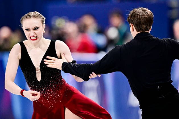 Katerina MRAZKOVA & Daniel MRAZEK (CZE), during Ice Dance Free Dance, at the Olympic Winter games, Winterspiele,Spiele, Summer games Milano Cortina 2026, at Milano Ice Skating Arena, on February 11, 2026 in Milan, Italy. Noxthirdxpartyxsales  aflo_319388471