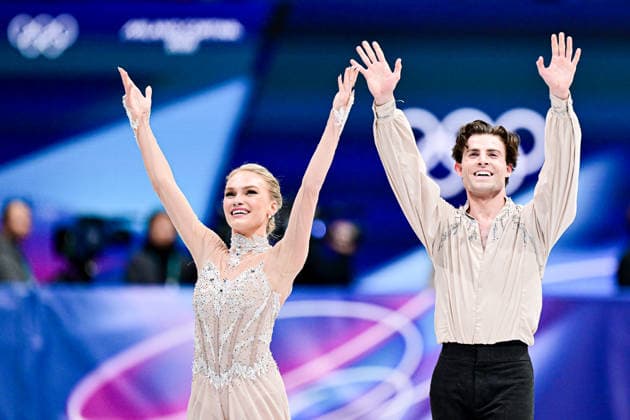 Phebe BEKKER & James HERNANDEZ (GBR), during Ice Dance Free Dance, at the Olympic Winter games, Winterspiele,Spiele, Summer games Milano Cortina 2026, at Milano Ice Skating Arena, on February 11, 2026 in Milan, Italy. Noxthirdxpartyxsales  aflo_319388647