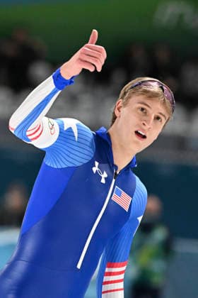Jordan Stolz (USA), First Place, Gold Medal, Speed skating, Eisschnelllauf Men s 1000m final at the Milano Ice hockey, Eishockey Park during the Milano Cortina 2026 Olympic Winter games, Winterspiele,Spiele, Summer games 11 February 2026, Milan, Italy. Noxthirdxpartyxsales  aflo_319388797