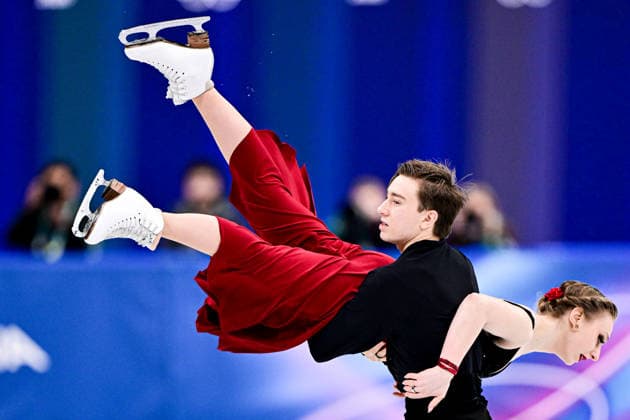 Katerina MRAZKOVA & Daniel MRAZEK (CZE), during Ice Dance Free Dance, at the Olympic Winter games, Winterspiele,Spiele, Summer games Milano Cortina 2026, at Milano Ice Skating Arena, on February 11, 2026 in Milan, Italy. Noxthirdxpartyxsales  aflo_319391822