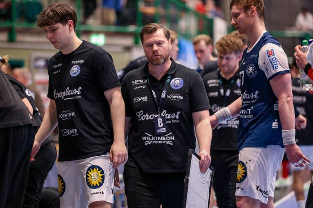 11 02 2026, Handball, 1 HBL, Bergischer HC MT Melsungen, 20 Matchday, Uni Halle Wuppertal Head Coach Arnor Gunnarsson BHC hc Nordrhein Westfalen Germany