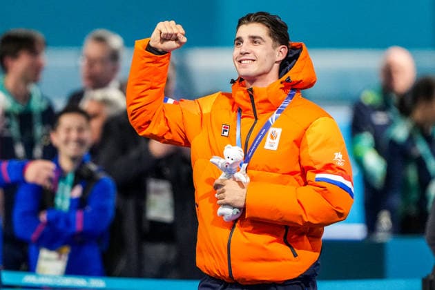 2026-02-11 - Milano Cortina 2026 Winter Olympics 1000m Men MILAN, ITALY - FEBRUARY 11: Jenning De Boo of the Netherlands during the 1000m Men on day 3 of the Milano Cortina 2026 Winter Olympics at the Milano Speed skating, Eisschnelllauf Arena on February 11, 2026 in Milan, Italy Milan Milano Speed Skating Arena Italy Content not available for redistribution in The Netherlands directly or indirectly through any third parties. Copyright: xAndrexWeeningx