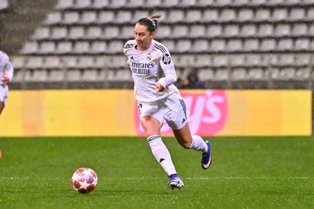 FOOTBALL : Paris FC vs Real Madrid - Champions League Dames - 11 02 2026 Sara Dabritz ( 8 - Real Madrid ) during the UEFA Women s Champions League match between Paris FC and Real Madrid CF at Stade Charlety on February 11, 2026 in Paris, France. ( Photo by Federico Pestelini PsnewZ ) - ParisFrance  Copyright: xFedericoxPestelinix