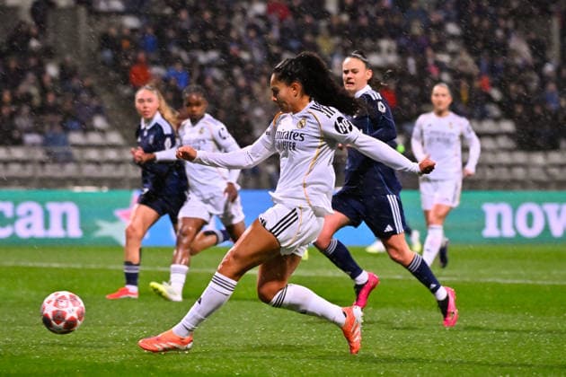 FOOTBALL : Paris FC vs Real Madrid - Champions League Dames - 11 02 2026 Yasmim ( 12 - Real Madrid ) during the UEFA Women s Champions League match between Paris FC and Real Madrid CF at Stade Charlety on February 11, 2026 in Paris, France. ( Photo by Federico Pestelini PsnewZ ) - ParisFrance  Copyright: xFedericoxPestelinix