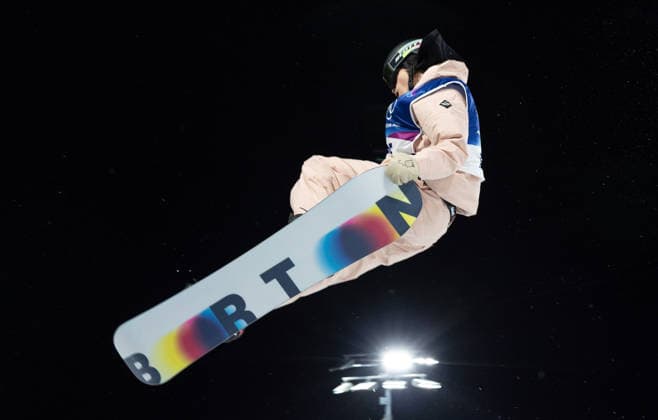 OLYMPICS - Winter Olympic Games, Olympische Spiele, Olympia, OS Milano Cortina 2026 BORMIO,ITALY,11.FEB.26 - OLYMPICS, SNOWBOARD - Winter Olympic Games Milano Cortina 2026, halfpipe, qualification, men. Image shows Florian Lechner (AUT).  GEPAxpictures xHaraldxSteiner