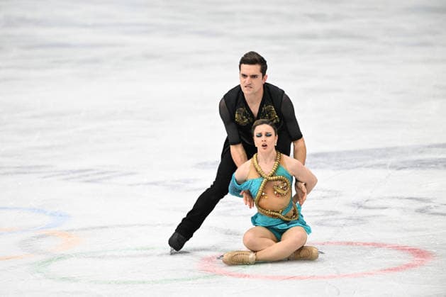 GIOCHI OLIMPICI - Olimpiadi Invernali Milano-Cortina 2026 - Figure skating, Eiskunstlauf Ice Dance LAURIAULT Marie-Jade le GAC Romain (CAN) during Figure Skating Ice Dance, Olympic Winter games, Winterspiele,Spiele, Summer games Milano-Cortina 2026 in Milan, Italy, February 11 2026 Cortina D Ampezzo Italy  Copyright: xIPAxSport ABACAx