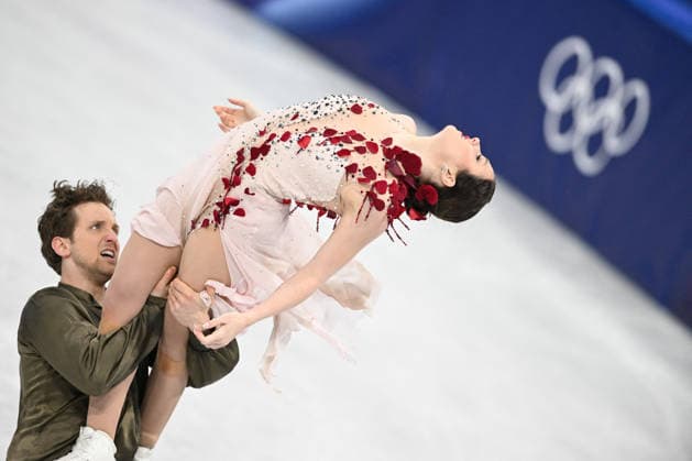 GIOCHI OLIMPICI - Olimpiadi Invernali Milano-Cortina 2026 - Figure skating, Eiskunstlauf Ice Dance CARREIRA Christina PONOMARENKO Anthony (USA) during Figure Skating Ice Dance, Olympic Winter games, Winterspiele,Spiele, Summer games Milano-Cortina 2026 in Milan, Italy, February 11 2026 Cortina D Ampezzo Italy  Copyright: xIPAxSport ABACAx