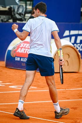 ATP_ARGENTINA_OPEN_2026 BUENOS AIRES, AR - 11.02.2026: ATP_ARGENTINA_OPEN_2026 - Buenos Aires, Argentina. February 11, 2026 . Matteo Berrettini (ITA) in action during the Round of 16 match at the Argentina Open 2026. (Photo: Lucas Mangi Fotoarena) x2882304x  LucasxMangi