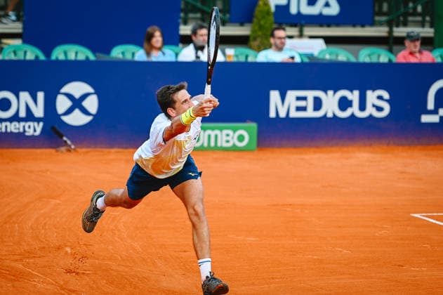 ATP_ARGENTINA_OPEN_2026 BUENOS AIRES, AR - 11.02.2026: ATP_ARGENTINA_OPEN_2026 - Buenos Aires, Argentina. February 11, 2026 . Vit Kopriva (CZE) in action during the Round of 16 match at the Argentina Open 2026. (Photo: Lucas Mangi Fotoarena) x2882313x  LucasxMangi