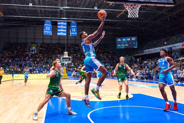 Basket William Christmas Frankfurt Skyliners, 08 GER, Skyliners Frankfurt vs Gladiators Trier, Basketball, 19 Matchday, EasyCredit Bundesliga, Season 2025 2026, 11 02 2026 GER, Skyliners Frankfurt vs Gladiators Trier, Basketball, 19 Matchday, EasyCredit Bundesliga, Season 2025 2026, 11 02 2026 Frankfurt Main Copyright: xEibner-Pressefoto GeraldxOelze-dexStoppanyx EP_ODS